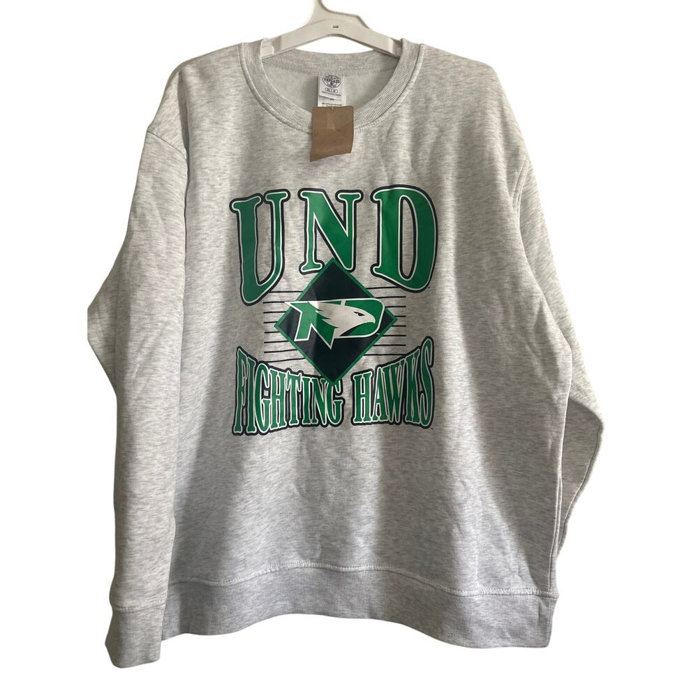 University of North Dakota (UND) Fighting Hawks athletic Sweatshirt 2XL 9